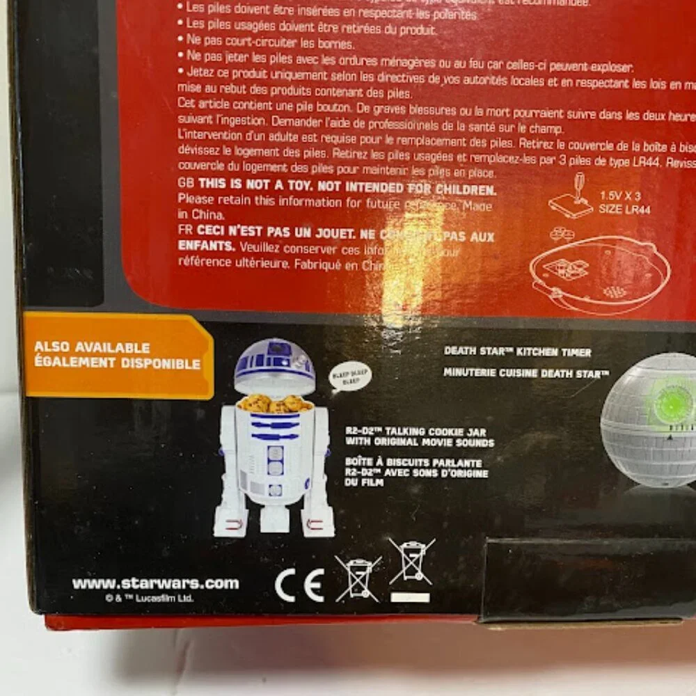 Star Wars Darth Vader Talking Cookie Jar with Original Movie Sounds - Picture 11 of 16